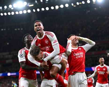UEFA Champions League Roundup: Barcelona, Arsenal, and Inter Milan Dominate as Napoli Fans Detained in Eindhoven | MirrorLog